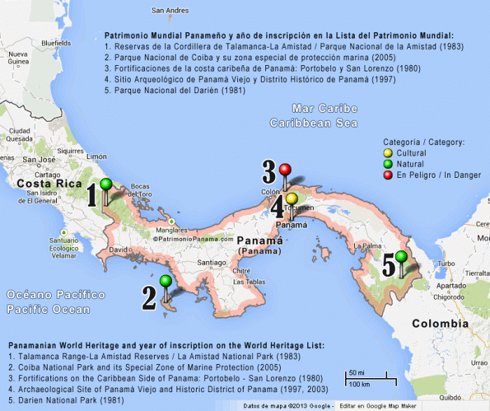 World Heritage Panamanian / Panamanian World Heritage